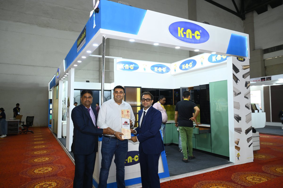 HBLFShow's tweet image. Here’s a Glimpse of KNC from the HBLF Show Jaipur 2024!

See you at the 12th Edition of HBLF Show 2024! December 20-21-22 at BIEC, Bangalore.

#KNC #ProfessionalTraders #ArchitecturalHardwareManufacturer #Jaipur #FurnitureHardware #Hardware #HBLFShow2024 #BIEC #Bangalore