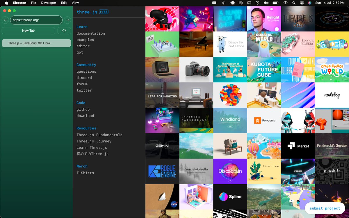 🚀 Excited to share my progress on Vortex Browser - a web browser built with Electron JS! 
Features include tab management, navigation, common shortcuts, and more.

Check it out: github.com/neoFinch/Vorte…

#ElectronJS #LearningJourney #HobbyProject