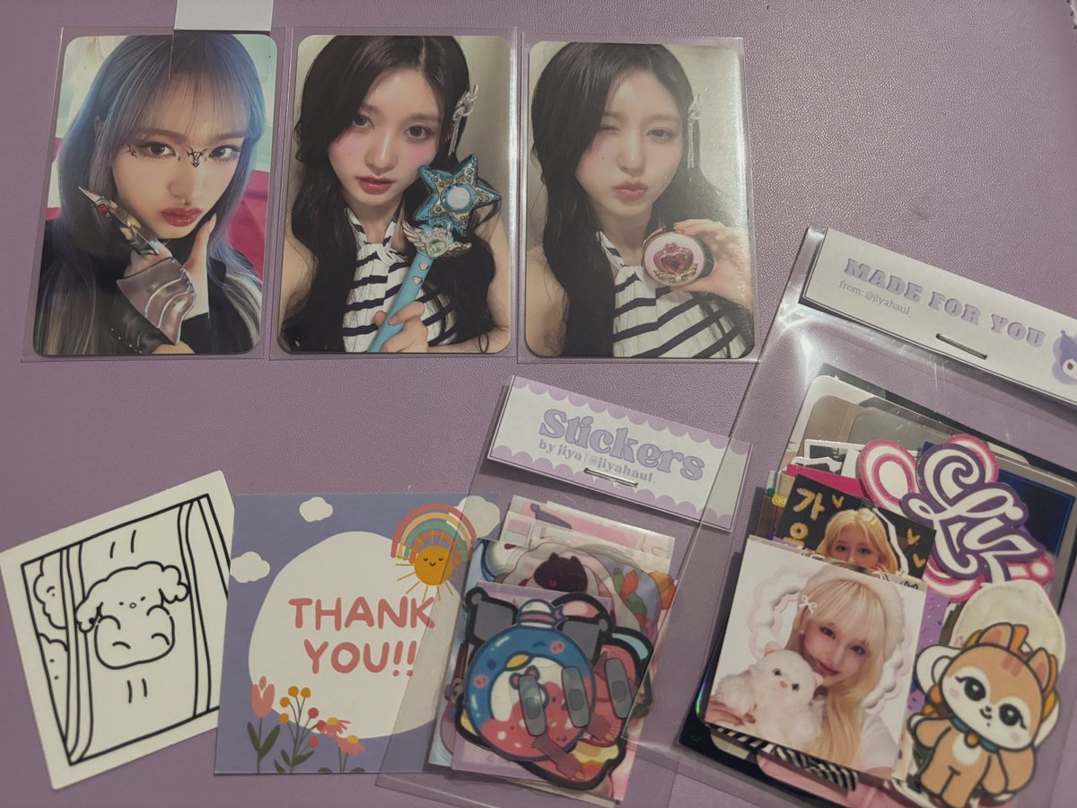 tulipichu's tweet photo. #tulipmails ! .* โก ห
Hiii @jiyahaul_ !! Thank u for helping me secure Liz and Gel!! Super pretty pocas in person!! I appreciate the generous freebies and for shipping them super ultra safely!! ๐ซถ๐ผ till our next!
#jiyathankz ๐ท https://t.co/gO5W4A5n41