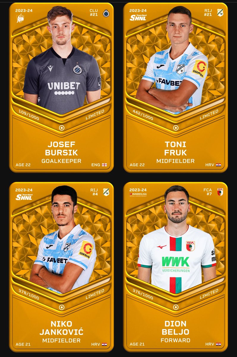 FPL_Evolution's tweet photo. Some bargain U23s added #sorare https://t.co/fjIH85HjzD
