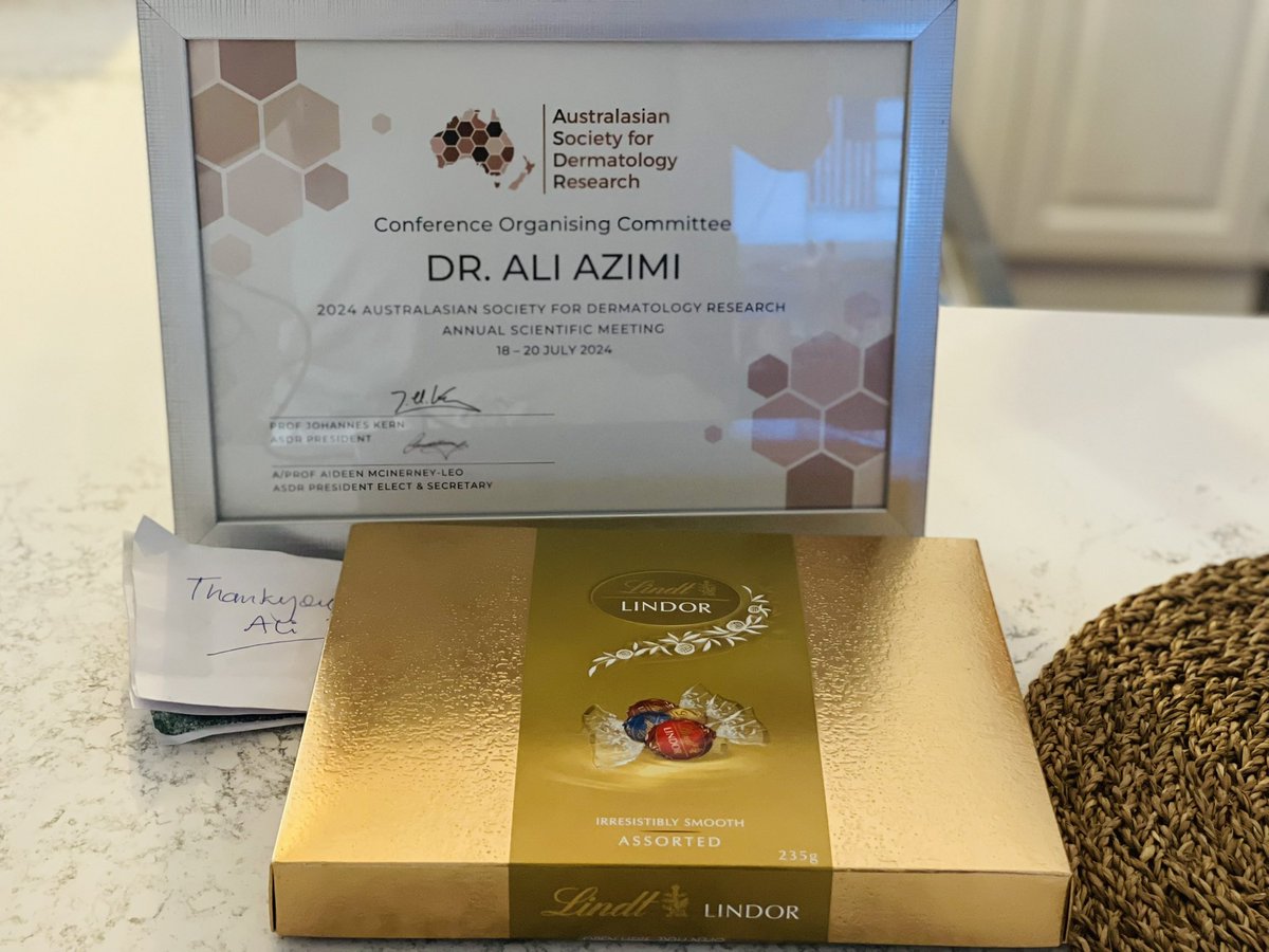It was a great pleasure working with Prof Pablo Fernandez-Penas, Prof Scott Byrne, Dr Angela Ferguson to organise the biggest ASDR ASM ever. &gt;190 delegates (inc sponsors), 66 oral &amp; 74 poster presentations, and many more across 2.5 days @ Westmead Innovation Centre. <a href="/AsdrResearch/">ASDR-Dermatology Research</a>