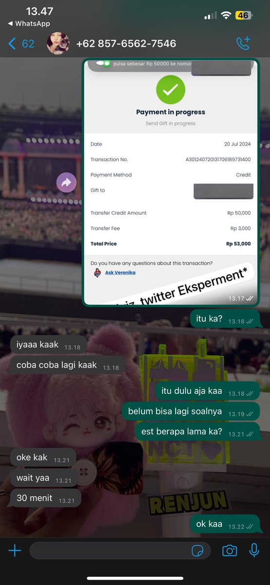 similikitiq's tweet photo. !!!SCAMMER!!!

Nomor tujuan (nomor ewallet/norek) : 085765627546
Atas nama nomor tujuan : Anna

sedekah hari sabtu, buang sial 🥷🏻

#zonauang #zonaba https://t.co/ytXVorQcLZ