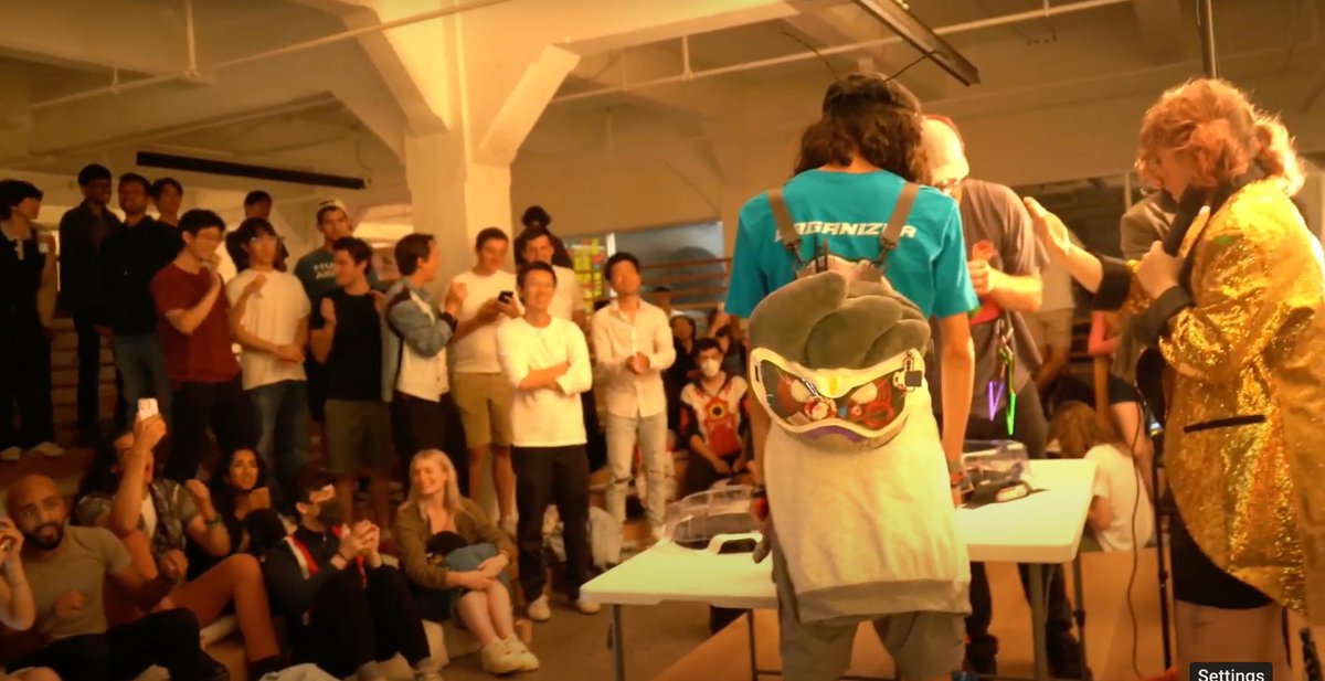 thank you for coming out to the underground SF beyblade league <3 hit capacity in 45 mins and the energy was wild. 

tungsten cube beys, playdough-fortress beys, 3d printed mods aplenty!!! childhood is so back!!!!!!

VODs and some parting thoughts/thank-you's in the replies :)