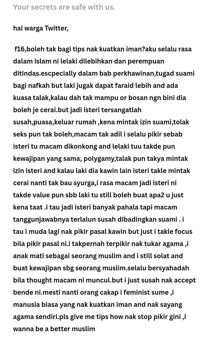 SecretsMY 🤐 tweet media