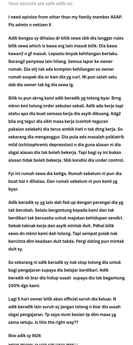 SecretsMY 🤐 tweet media