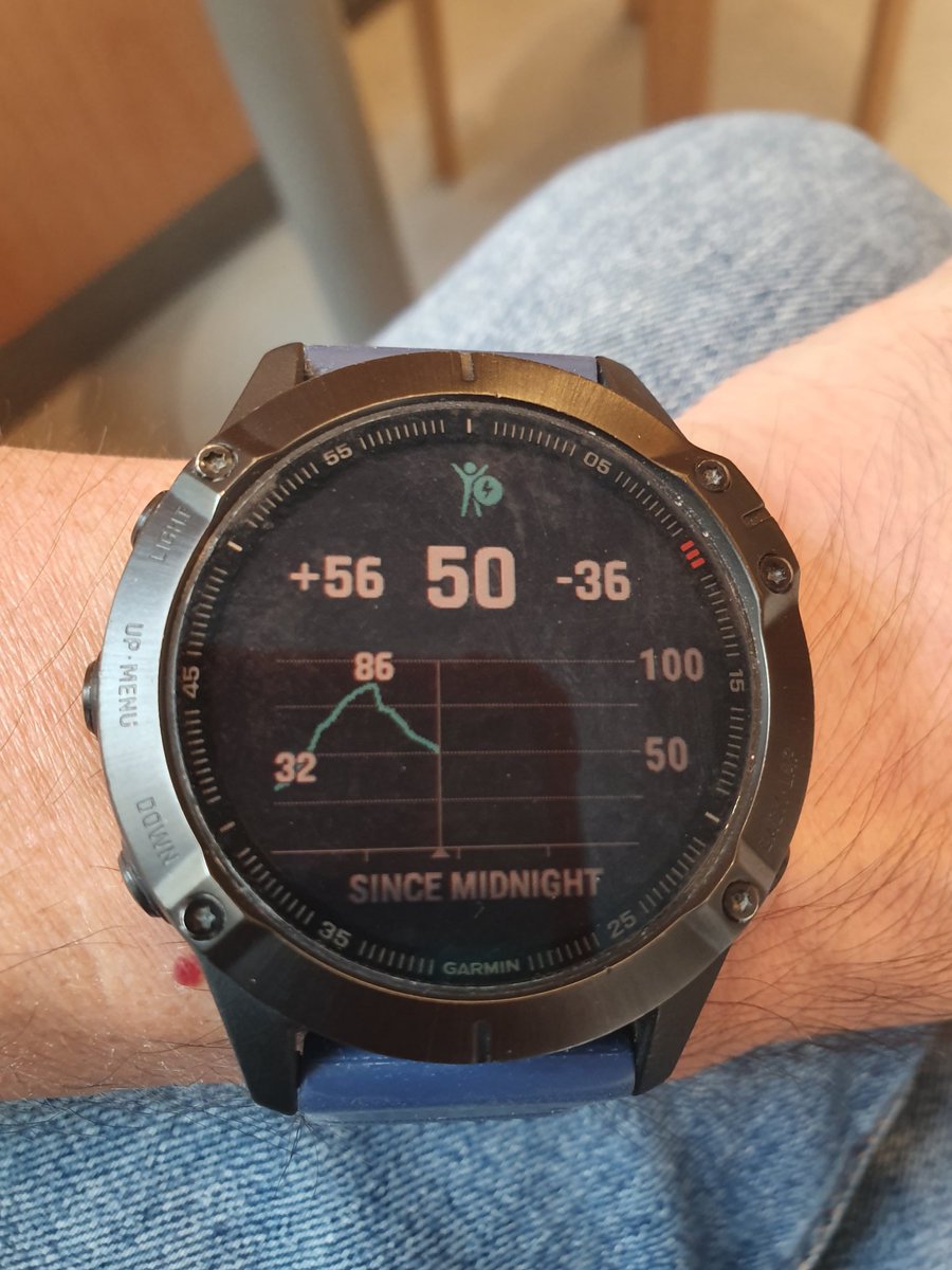 Cannot afford to lose another 50% off my 'body battery' ... If I'm meant to get to the end of the day!??