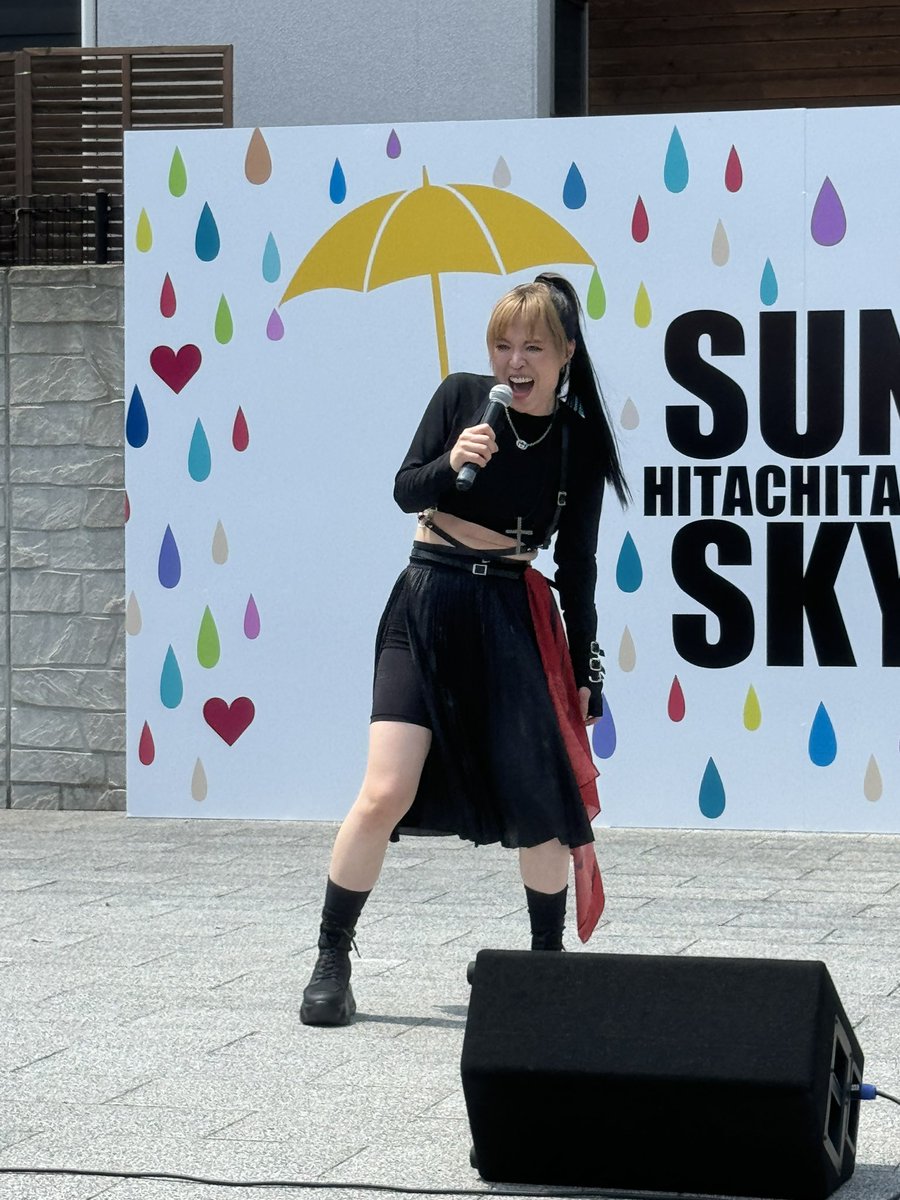 emirun's tweet image. 常陸多賀のイベントSUN SKY に行ってきたよ！
楽しかった♡
今度は日立シビックホールだな！

 #Sala  #グローリーハレルヤ   #sunsky