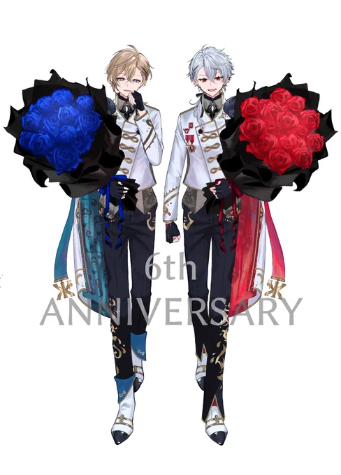 6周年おめでとうございます #ChroNoiR6周年 #くろのあとりえ #KuzuArt #かな絵