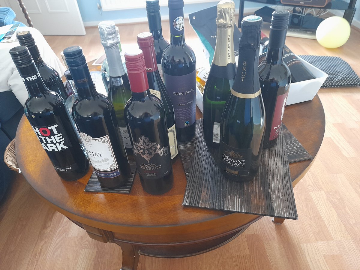 First day of retirement. Thanks to everyone who came to my leaving do yesterday. And for the vat of red wine 🍷