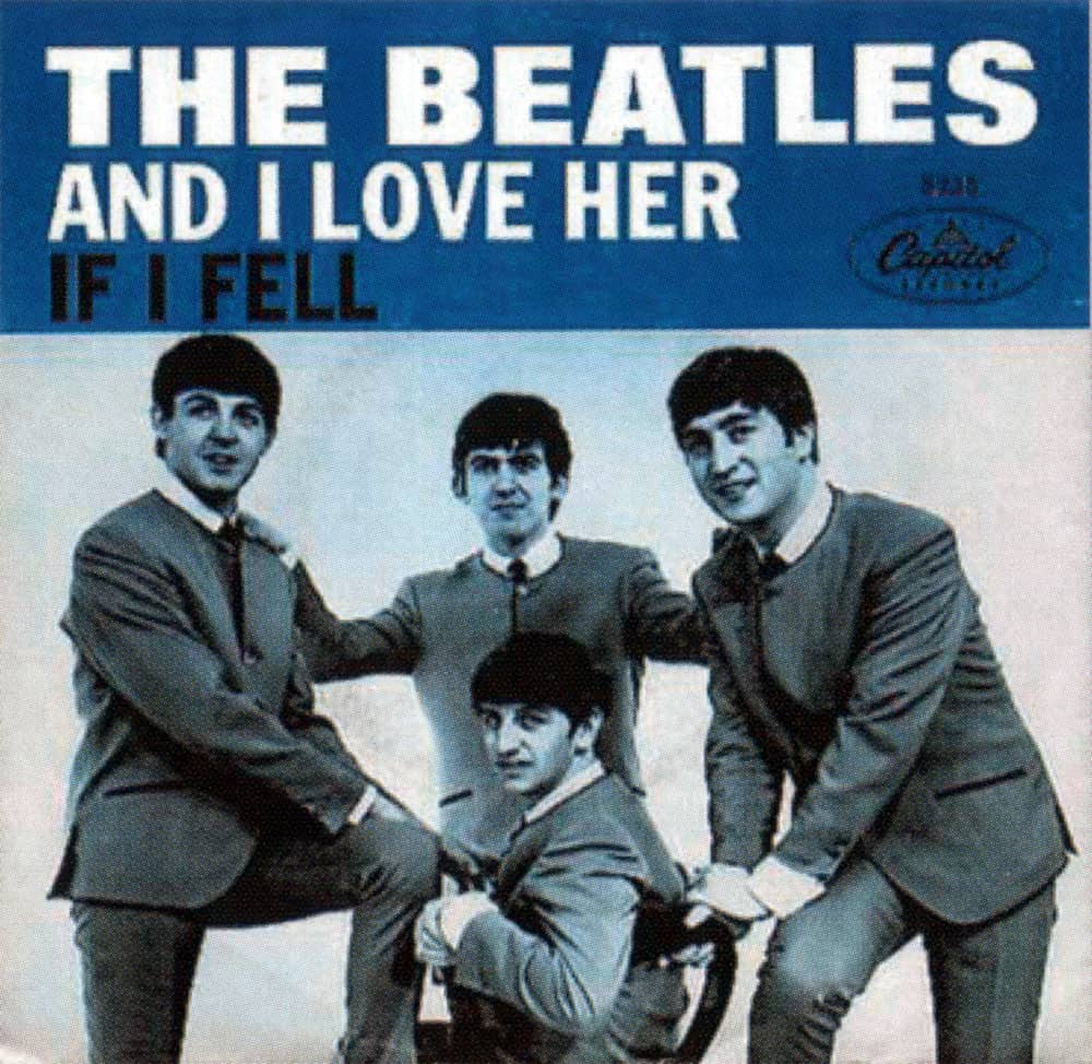 beatlesbible's tweet photo. Two Beatles singles were released by Capitol Records in the USA on 20 July 1964.

And I Love Her/If I Fell contained two songs from the A Hard Day's Night soundtrack. The other single was I'll Cry Instead/I'm Happy Just To Dance With You.

See more:

https://t.co/1Wne1o2aFi https://t.co/LqlKsHVqV0