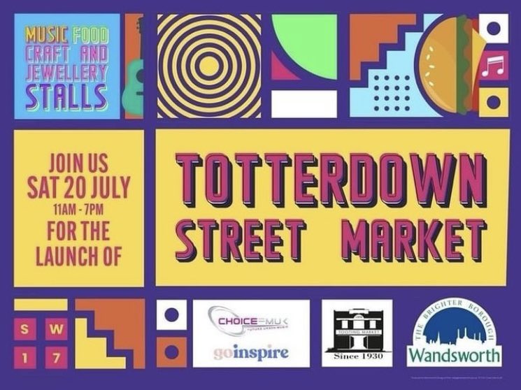 TootingTown (& Balham too!) (@tootingtown) on Twitter photo Looking forward to seeing you in #Tooting this afternoon to celebrate the launch of our new space on Totterdown Street created by <a href="/wandbc/">Wandsworth Council</a> in collaboration with our delivery partner <a href="/TootingMarket/">Tooting Market</a> Join us together with <a href="/ChoiceFmuk/">ChoiceFMUK (OFFICIAL)</a> & Go Inspire Tooting Looking forward to seeing you in #Tooting this afternoon to celebrate the launch of our new space on Totterdown Street created by <a href="/wandbc/">Wandsworth Council</a> in collaboration with our delivery partner <a href="/TootingMarket/">Tooting Market</a> Join us together with <a href="/ChoiceFmuk/">ChoiceFMUK (OFFICIAL)</a> & Go Inspire Tooting