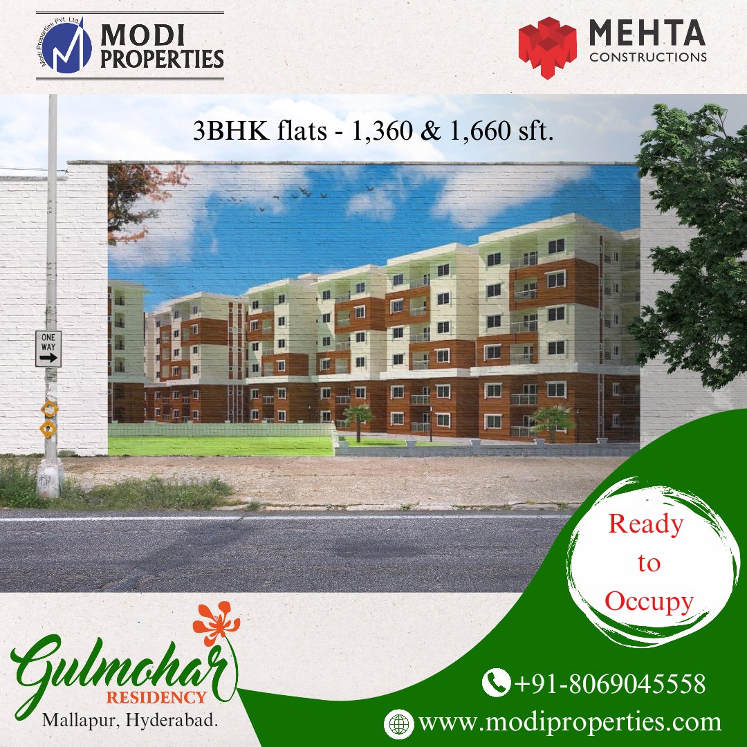 ModiProjectshyd's tweet photo. π‘ Ready to Occupy 3BHK Flats - 1,360 & 1,660 sft at Gulmohar Residency, Mallapur, Hyderabad!
For more information, visit: https://t.co/5v6unyn8LY or call +91-80690455598.
#ModiProperties #GulmoharResidency #MehtaConstructionsHyd #HyderabadFlats #3BHKHomes #ReadyToOccupy #Flats https://t.co/y8CmzQ1F6y
