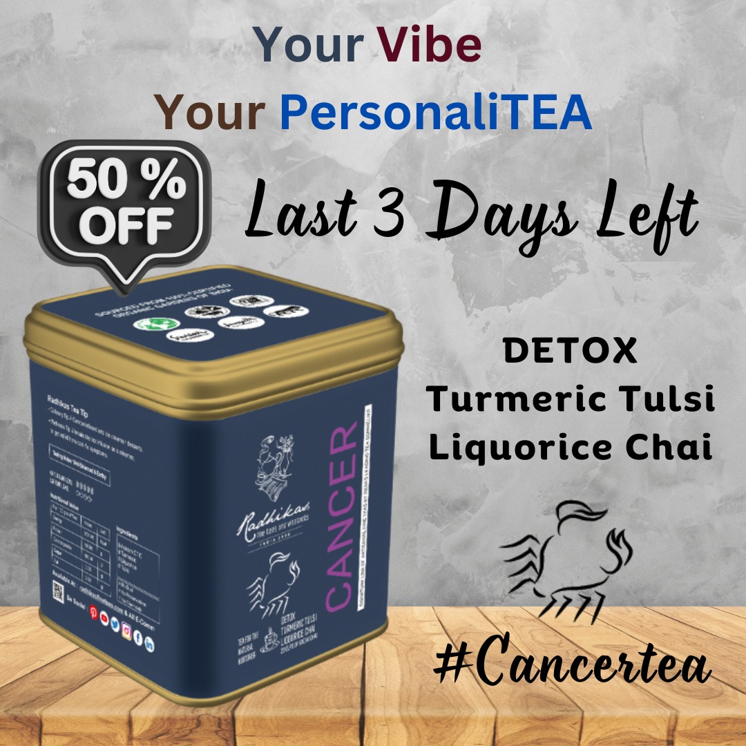 RadhikasTeas's tweet image. Your Vibe Your PersonaliTEA 

3 Days left to avail 50% discount 

radhikasfineteas.com/products/copy-…

#zodiacsigns #ZodiacTea #cancertea #chai #turmeric #tulsi #RadhikasFineTeas