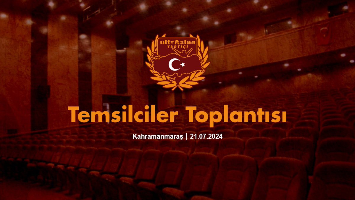 uAYurtici's tweet photo. Ülkemiz geneli il ve ilçe koordinatörlerimizin katılımıyla ultrAslan Yurtiçi Temsilciler toplantısı için yarın Kahramanmaraş’tayız. #uAYurtiçi https://t.co/KTDc8HkLlg