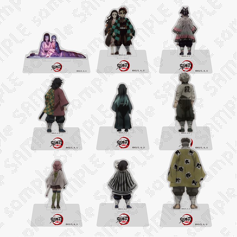 鬼滅の刃 柱稽古編 一生眠っていたはずの虎や龍 アクリルスタンド 冨岡義勇