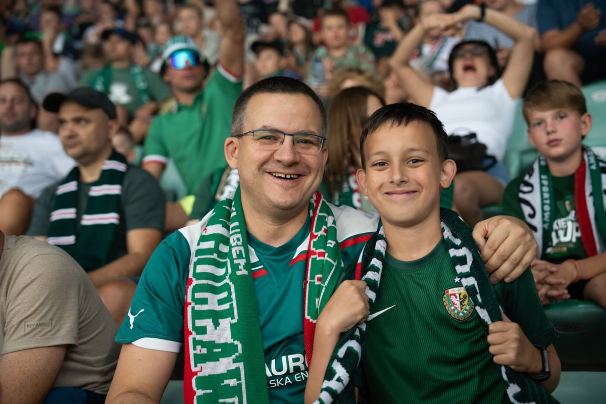 Śląsk - Lechia z remisem. Na Tarczyński Arenie 23 tys. kibiców. Zobaczcie zdjęcia📷 wro.news/KibiceMeczSlas…