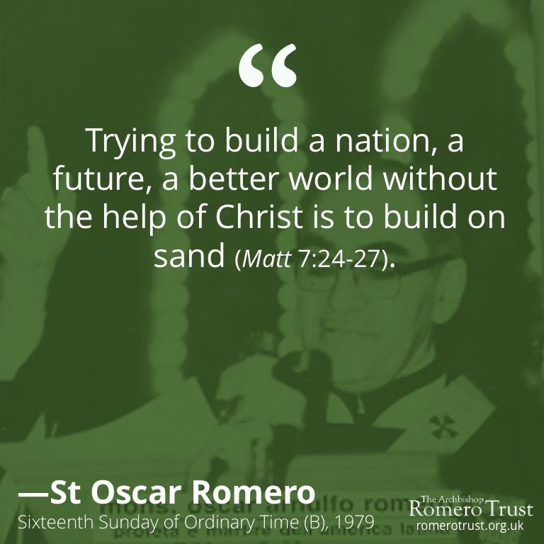 knowsleycoach2's tweet photo. Today as we take up the invitation to come in procession we are reminded by St Oscar that as we build our community and a better world we should put our hope and trust in Christ ! @RomeroTrust https://t.co/0oLnX9Pg4j