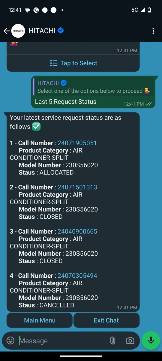 ramuthewriter's tweet photo. @Hitachi why are not doing your job? I am tired of following up for a service, while you keep cancelling my request without even informing me the reason. I was told that today at 10:30 there was going to be a technician at my home for doing the service, no one has come still now https://t.co/p1u30YRK7J