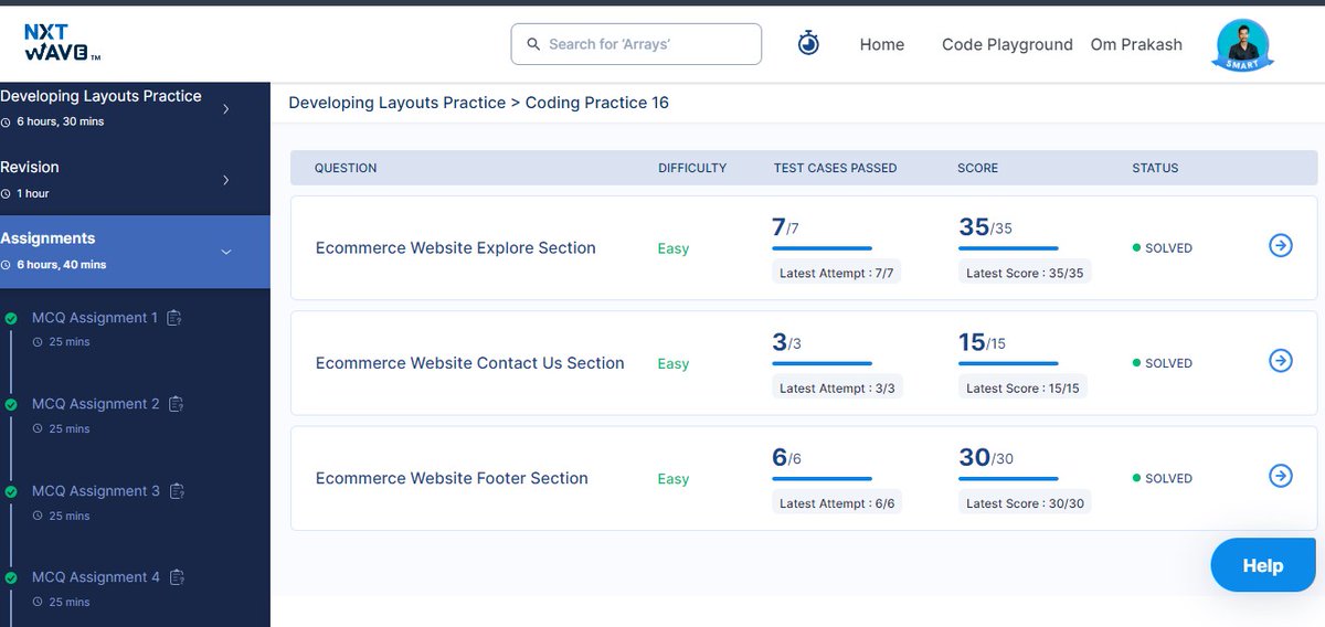OmPrakash633536's tweet photo. #day37ofcode #1hourofcoding #Day37 #html #css #ccbp #ccbpian #ccbpintensive #nxtwave #fullstackdeveloper #fullstackwebdevelopment #learningeveryday #consistency #learningjourney #codingchallenge #responsivewebsite https://t.co/vcBhbRYaQ1