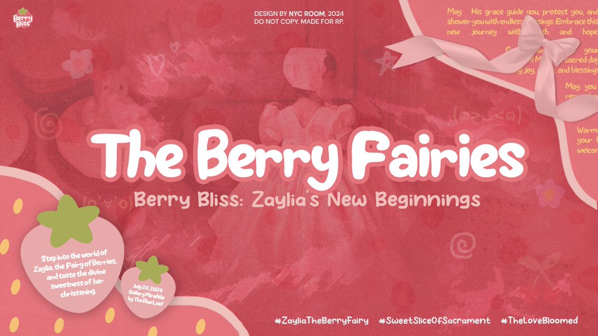 Berry Bliss: Zaylia’s Sweet Beginnings tweet media