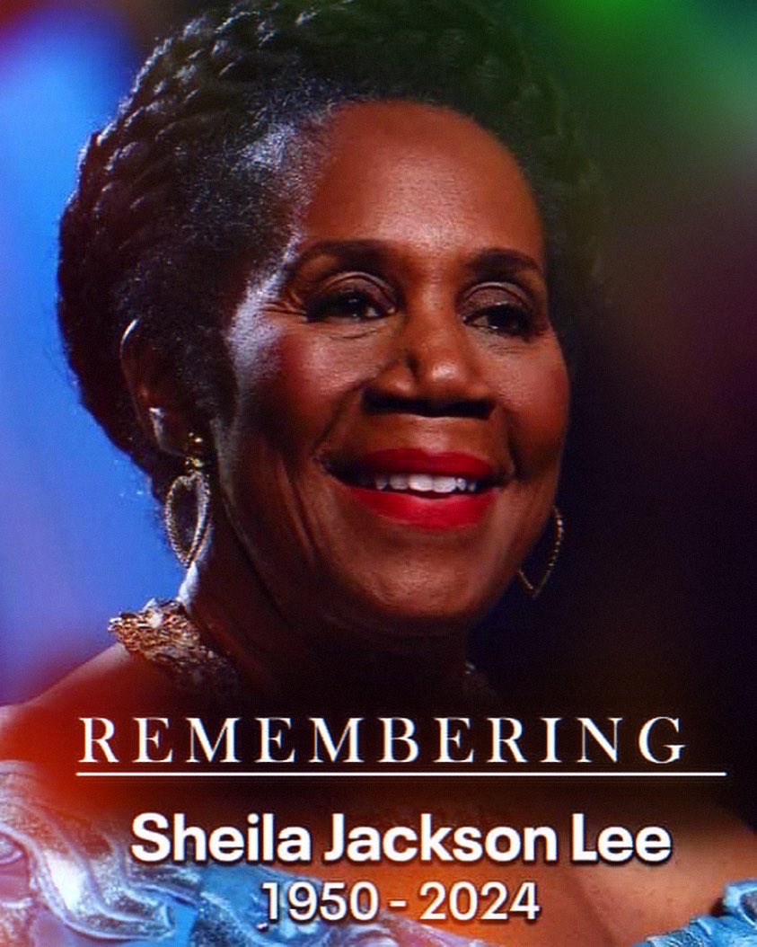 0tw100's tweet photo. You understood the assignment job well done Congresswoman @JacksonLeeTX18. #repjacksonlee #RestInPeace #TyronesGodMother #MomsSoror #AKA 🙏🏽🕯️🌷😢 https://t.co/v6E7Bxcwd7
