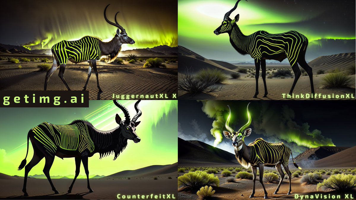 techhalla's tweet image. In generative AI, crafting the right prompt is crucial, but choosing the right model is just as important to get the results you want.
Let's check this out with an example prompt (with 4 variations) and four different models 👇
#AITutorials #AIArtCommunity