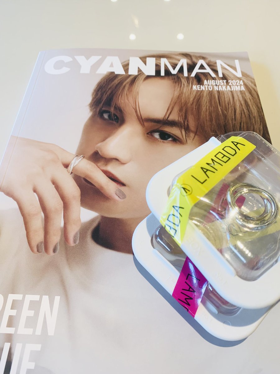 Matilda313unity's tweet image. シルバージュエリー気になって買った!
#LAMBDA
#CYANMAN