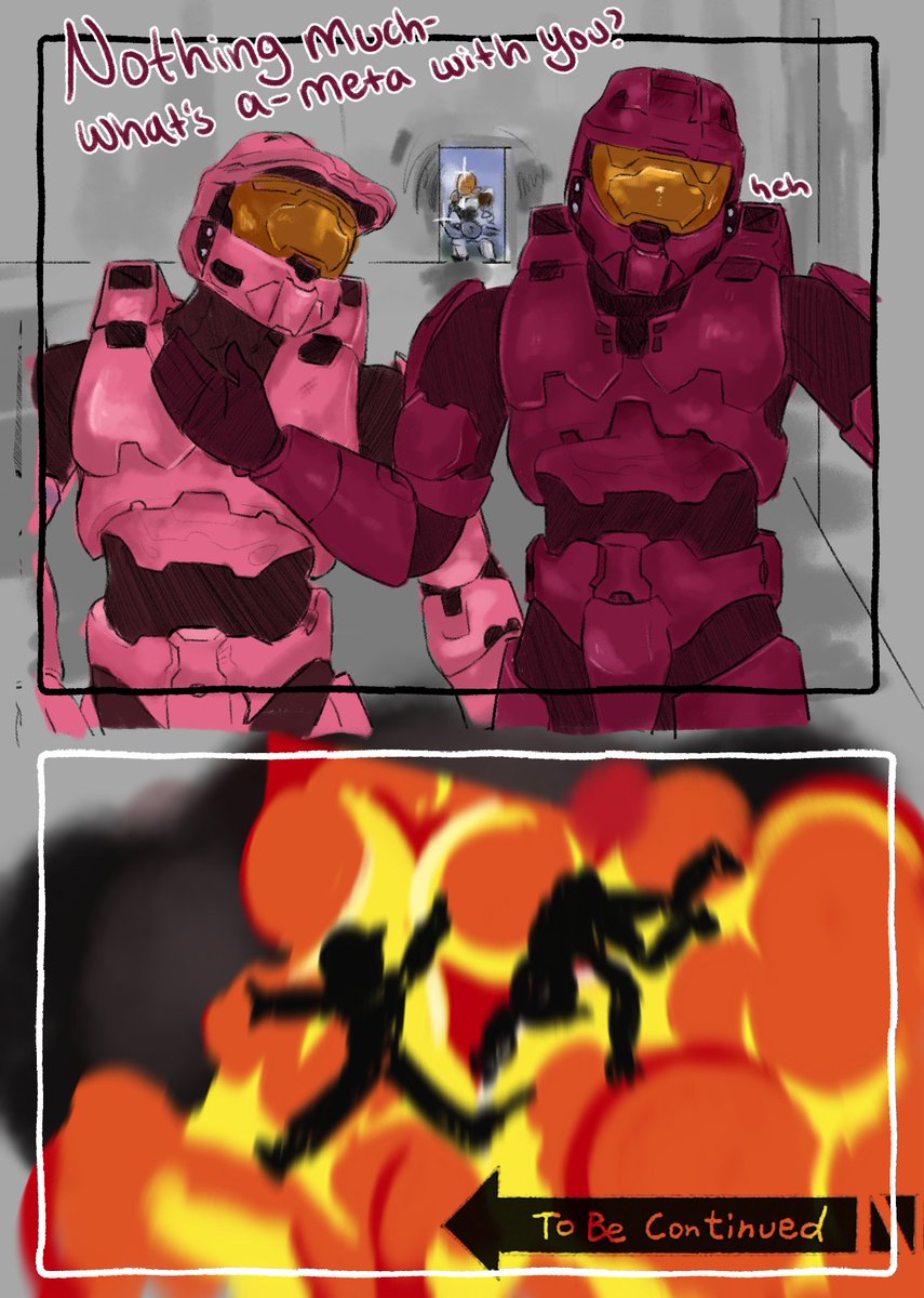 inkscratches's tweet photo. I love rvb season 7 i love when simmons and donut talk https://t.co/SyMNbPuFAy