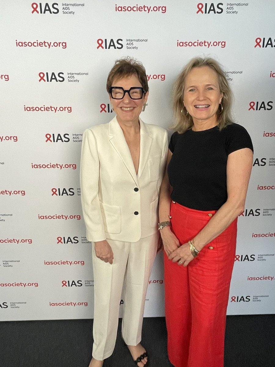 IAS - the International AIDS Society (@iasociety) on Twitter photo 🌟 IAS President <a href="/ProfSharonLewin/">Sharon Lewin</a> and IAS President-Elect <a href="/BGrinsztejn/">Beatriz Grinsztejn</a> are ready for #AIDS2024! 🌟 IAS President <a href="/ProfSharonLewin/">Sharon Lewin</a> and IAS President-Elect <a href="/BGrinsztejn/">Beatriz Grinsztejn</a> are ready for #AIDS2024!