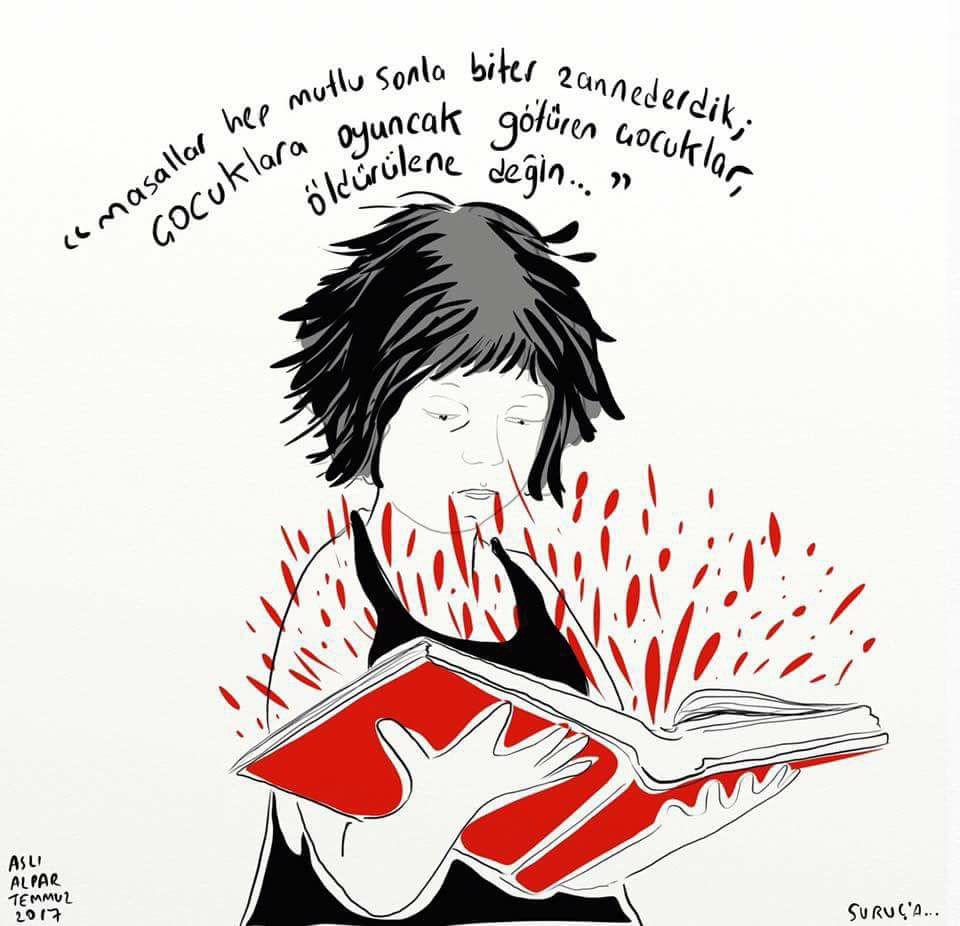 9 yıl önce çok güzel çocukları kaybettik. Koruyamadık… #Suruç9Yıl
