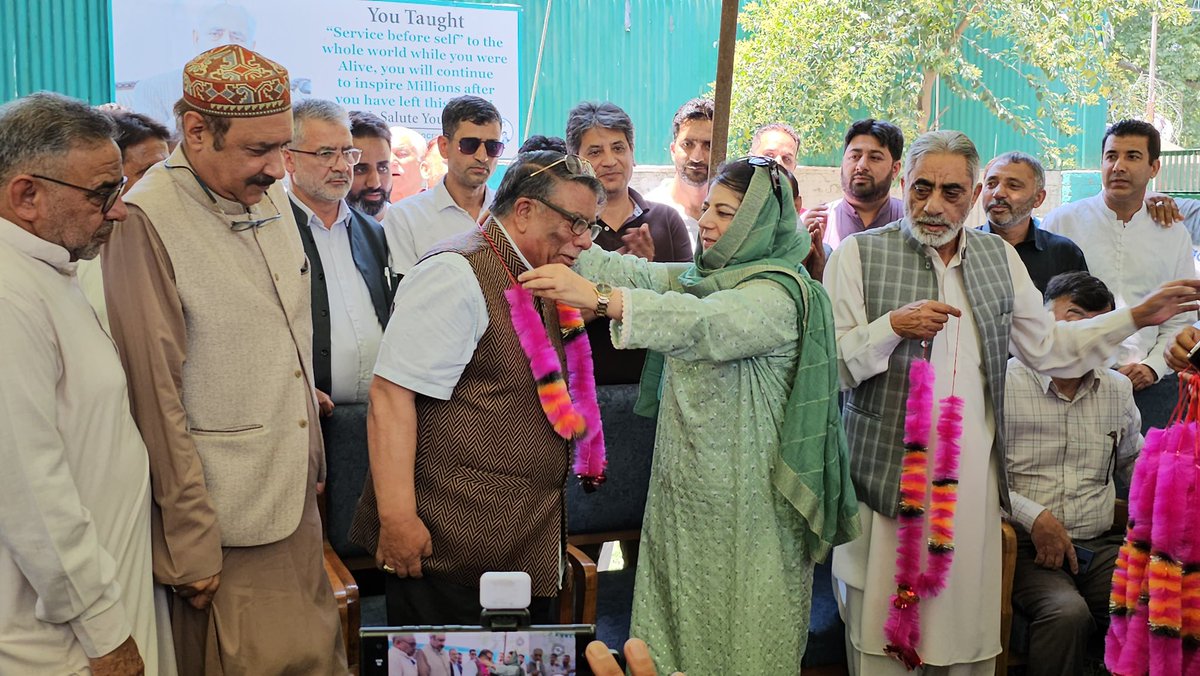 J&K PDP tweet media