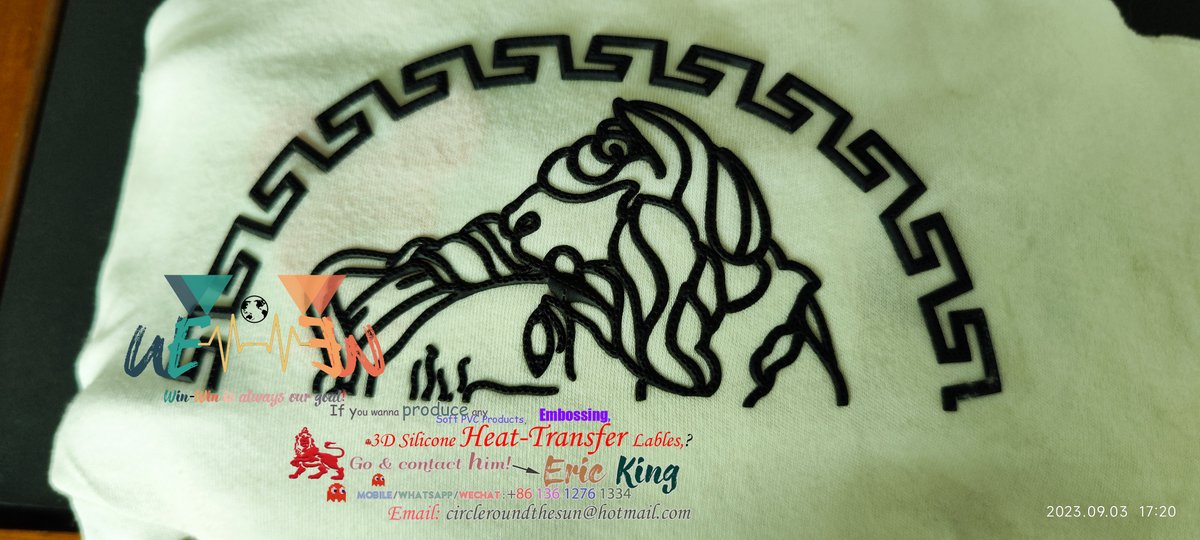EricKongKing's tweet image. Day 149: 3D Silicone Heat-transfer Labels for Garments  Silicone Heat-transfer Sticker is a new technology compare to #PVC #Patch. We can provide both technology to you! Go to my YT Channel for more wonderful videos!  #HeattransferSticker #HeattransferLabel #MoldLabel #Patch