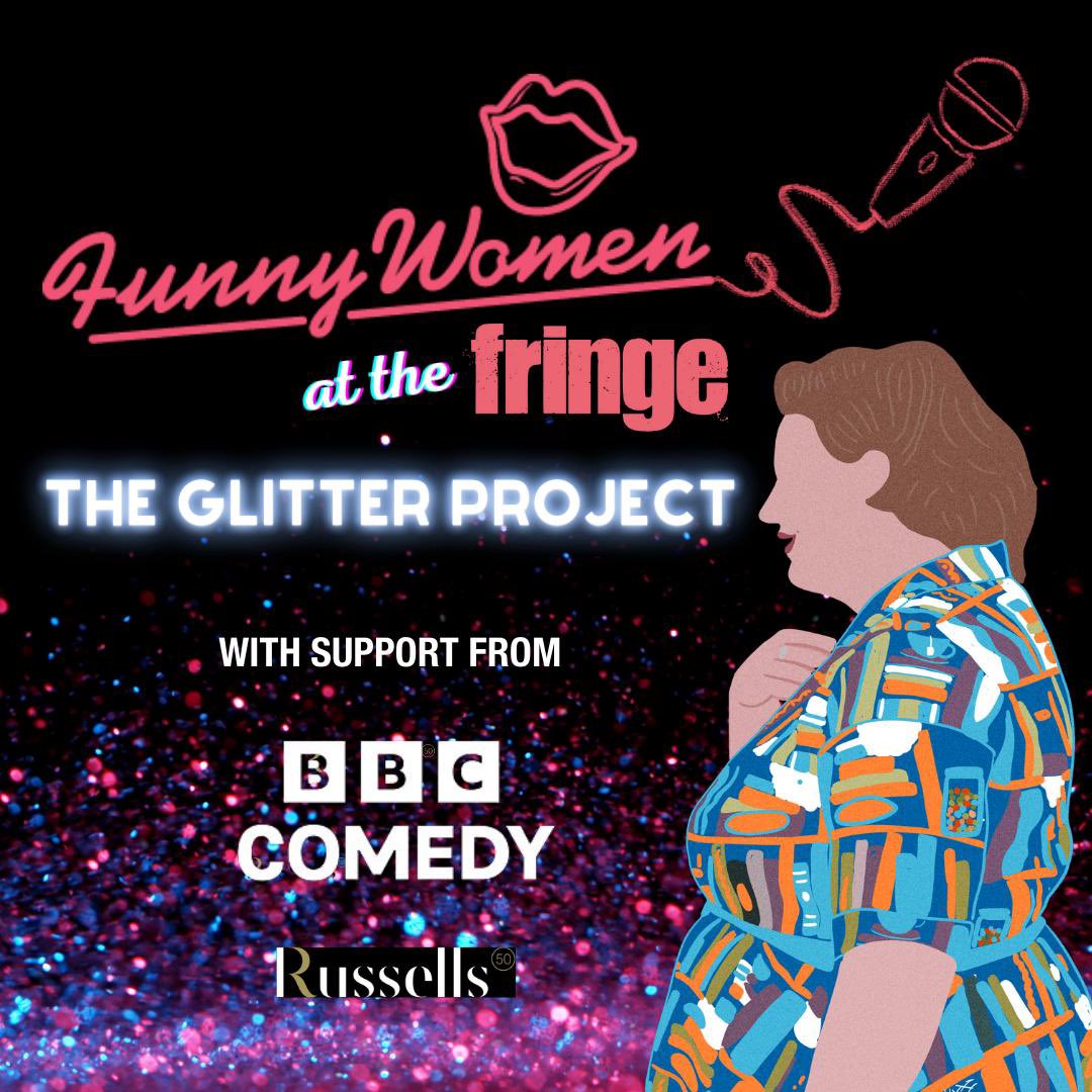 Heading to <a href="/edfringe/">Edinburgh Festival Fringe</a>? Need support, advice, confidence boost? Meet the mentors leading our #glitterproject on Zoom Tuesday 23rd July 6-7pm booking details here: funnywomen.com/eventinfo/the-…