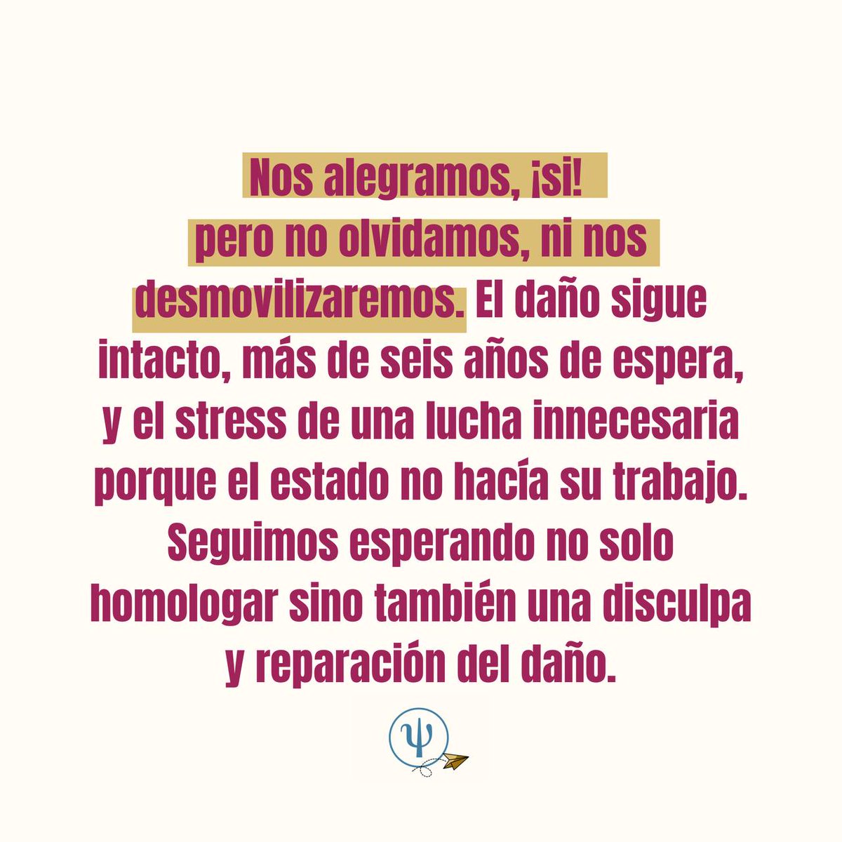 Movimiento Psicologos Migrantes #HomologacionYA! (@psic_migrantes) on Twitter photo 