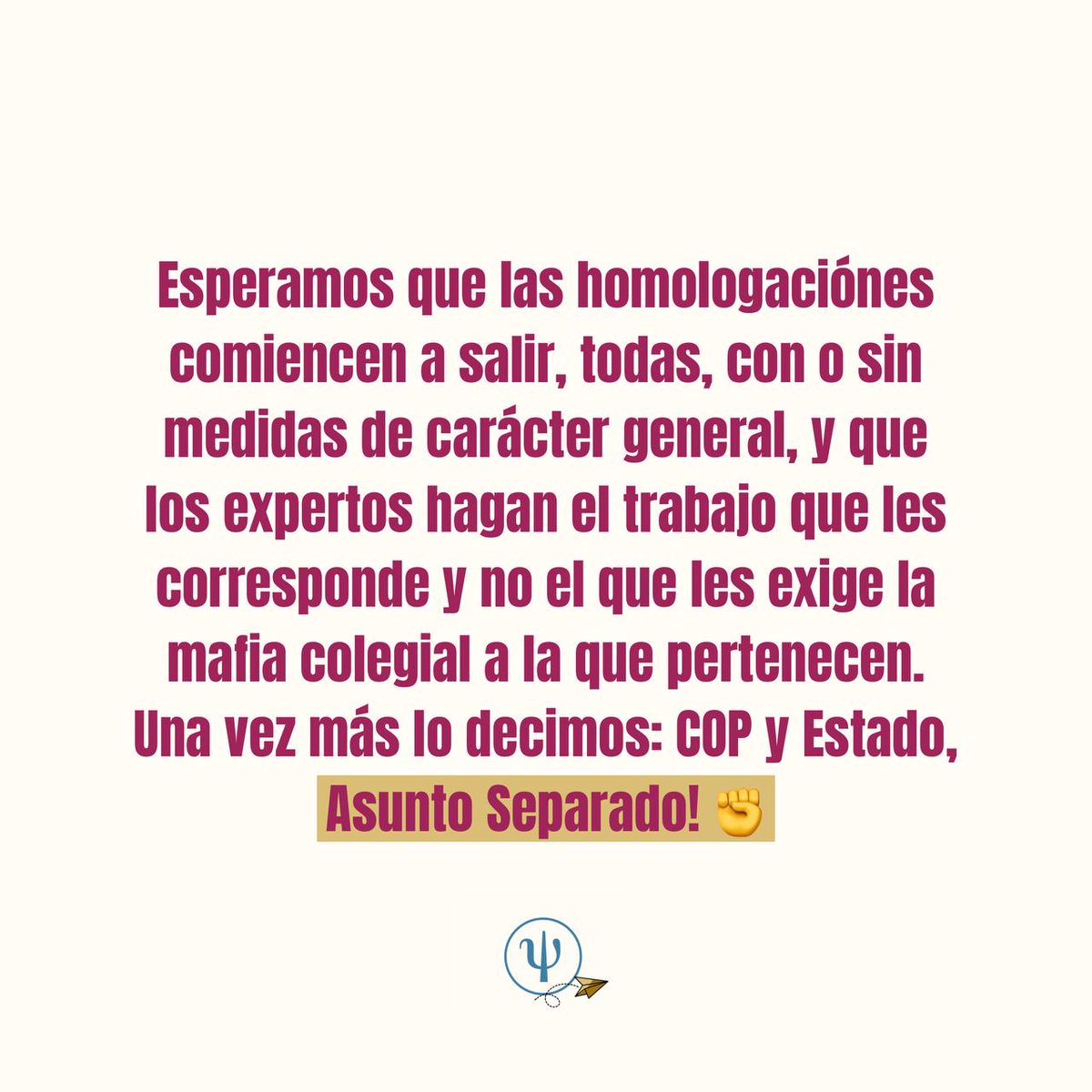 Movimiento Psicologos Migrantes #HomologacionYA! (@psic_migrantes) on Twitter photo 