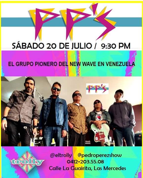 Banda_PPS's tweet photo. PP'S EN VIVO!   ENTRADA LIBRE!
Estimados amigos, nuestro punto de encuentro es HOY Sábado 20 de Julio, 2024 en el Trolly de Las Mercedes, Caracas. Allí estaremos compartiendo con todos nuestros amigos. Haremos 2 sets de buena música, el primero a las 9:30 PM, el 2do a las 11 PM. https://t.co/uvNvxBSmsM