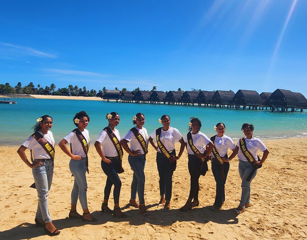 Ra2Kava's tweet photo. Thank you Bula Festival Contestants 2024 for traveling down to Fiji Marriott Resort Momi Bay and hope you all enjoyed our hosted lunch at Goji Restaurant ❣️

Good luck to you all!! https://t.co/dcjRA6Qpl8
