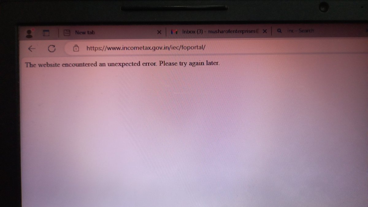 advakkohli's tweet photo. Website crashed https://t.co/BXuNlJTO61