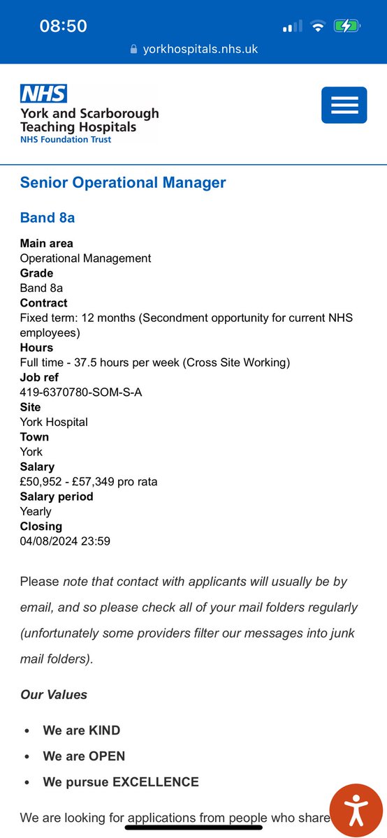 Liz Hill (@lizhillnhs) on Twitter photo We’re recruiting! We have a Senior Operational Manager vacancy to cover maternity leave <a href="/YSTeachingNHS/">York and Scarborough Teaching Hospitals NHS FT</a> in the Surgery Care Group. The role is fixed term or secondment for 12 months working with wonderful colleagues in General Surgery, Urology, Trauma and Orthopaedics 1/2 We’re recruiting! We have a Senior Operational Manager vacancy to cover maternity leave <a href="/YSTeachingNHS/">York and Scarborough Teaching Hospitals NHS FT</a> in the Surgery Care Group. The role is fixed term or secondment for 12 months working with wonderful colleagues in General Surgery, Urology, Trauma and Orthopaedics 1/2