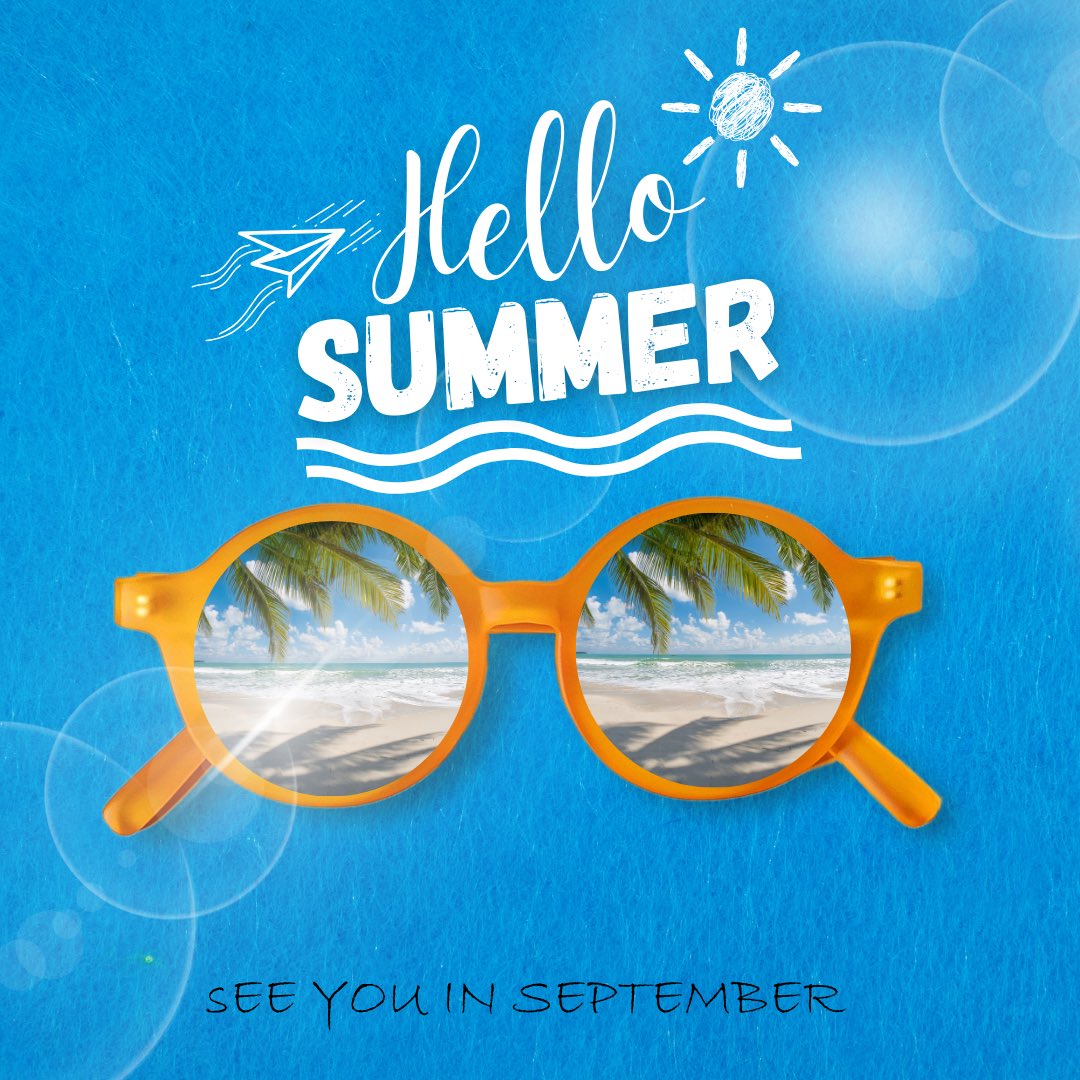 Enjoy your summer, whilst we take a break. We look forward to sharing lots of exciting things with you in September. 
#teamcockwood #cockwoodschool
#ivyeducationtrust #teamivy