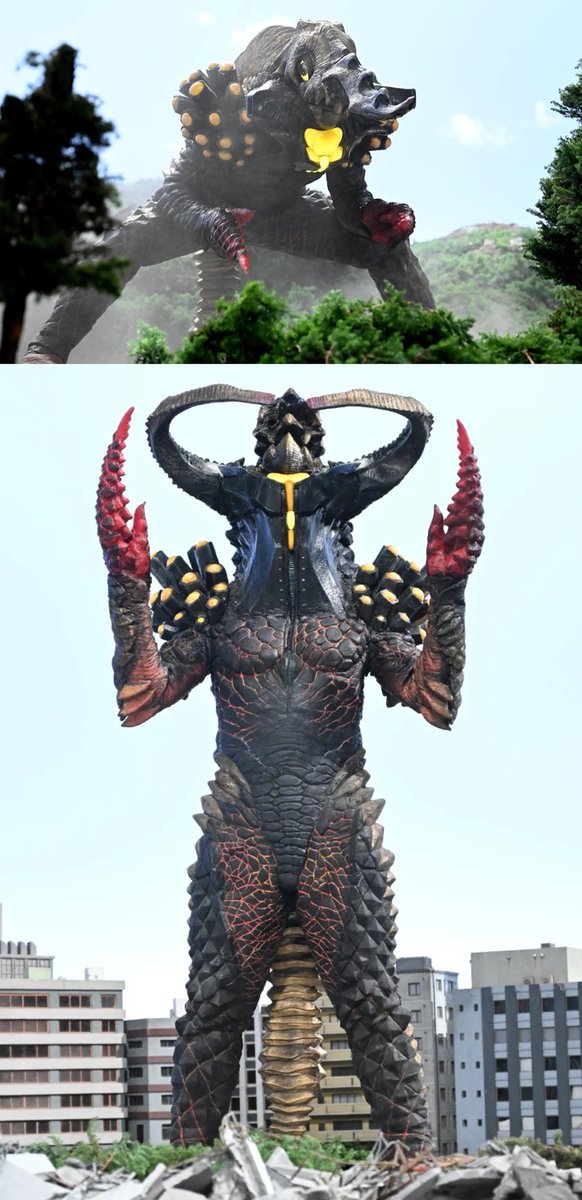 モノゲロスとディゲロスの姿が似てるの、シン・ウルトラマンの禍威獣