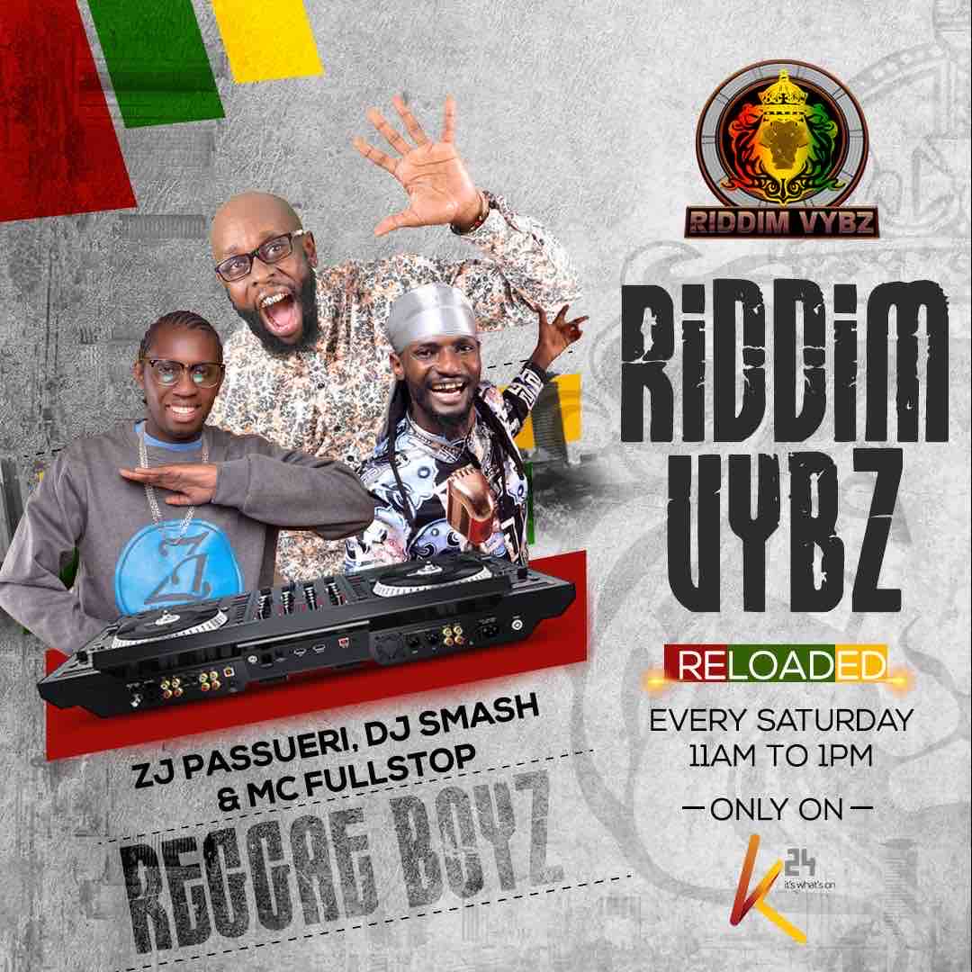 Tuko hewani sinema imeanza
Tumia #riddimvybzk24 mambo iko bie 
Kazozeeeeeee🔥🔥