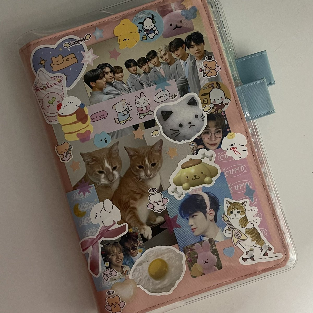 zb1_rubi's tweet photo. i decorated my planner🙂‍↕️💗 https://t.co/GpkV2xk7OB