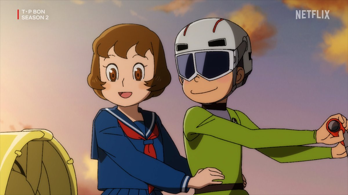 NetflixAnime's tweet photo. A little history class by our Time Patrol agent, Bon 📚 #TPBon
📺: https://t.co/qbYz0Cw9b1 https://t.co/4DGj0C0LhQ