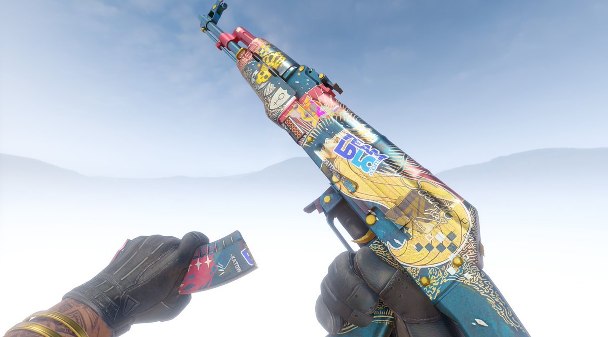 OdieBTW's tweet photo. @Flood_CSGO Battlescarred stattrack, one of each sticker type https://t.co/m6h1KVo4km