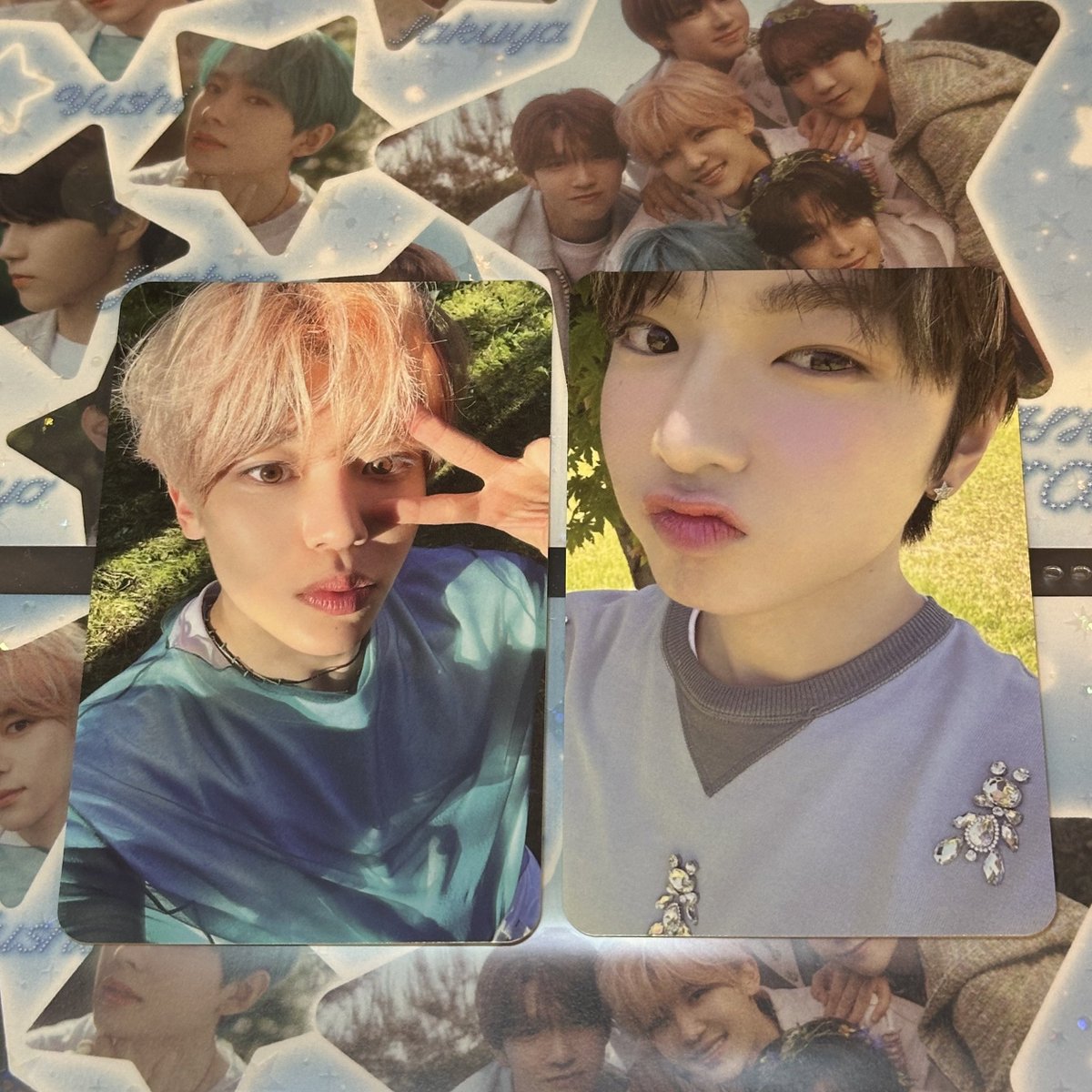 พร้อมส่ง 🕊️🤍

⭐️ songbird letter ver.
⭐️ การ์ดซาคุยะ 150 บาท
⭐️ การ์ดชิอน 150 บาท 

🪽 จัดส่ง/ นัดรับสยามวันนี้ สนใจ DM ค่า

#ตลาดนัดnctwish