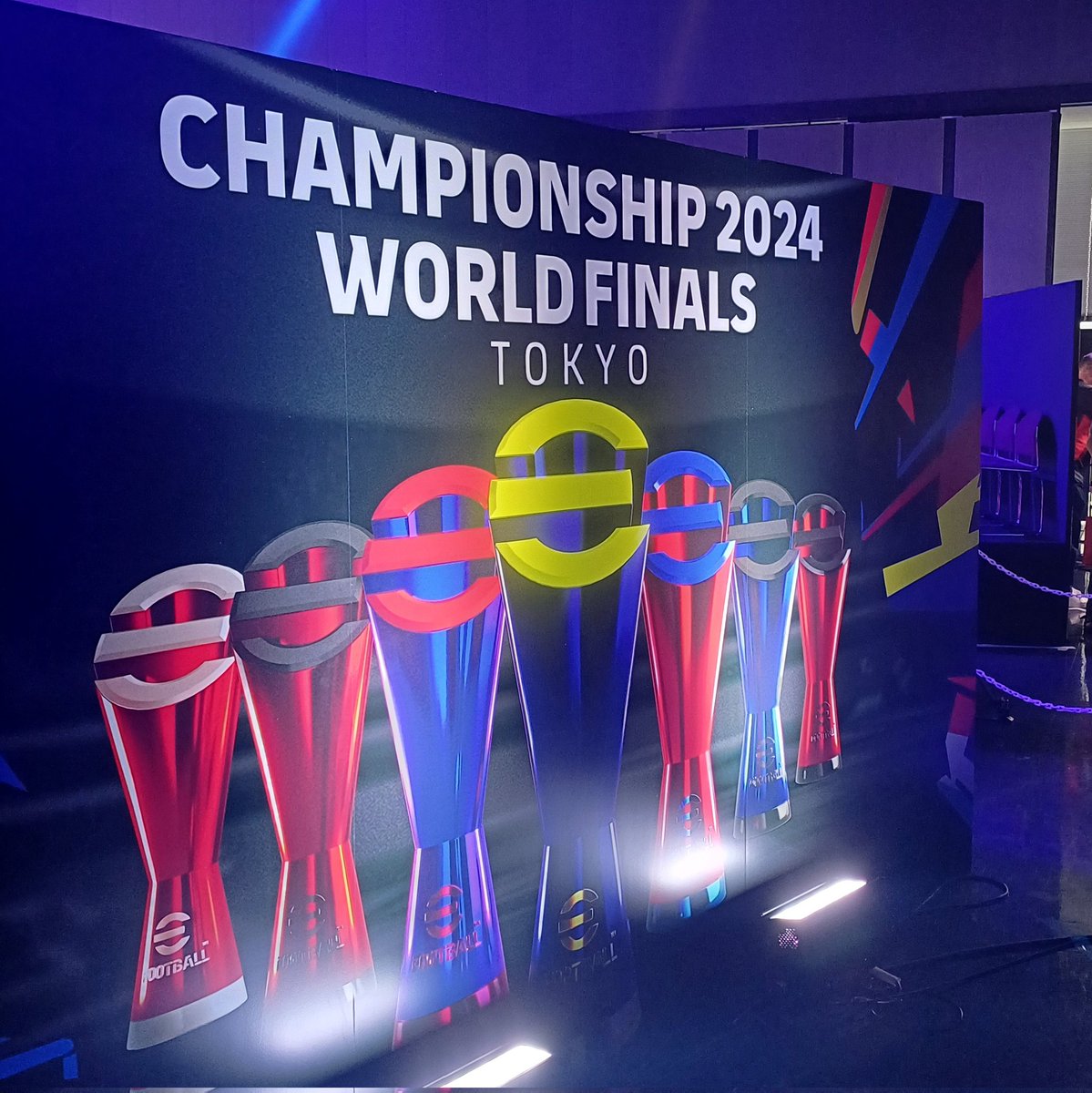 Final do Mundial de eFootball em Tokyo. Vamos Brasil! 🇧🇷 <a href="/play_eFootball/">eFootball</a> #eFootball #BeChampions