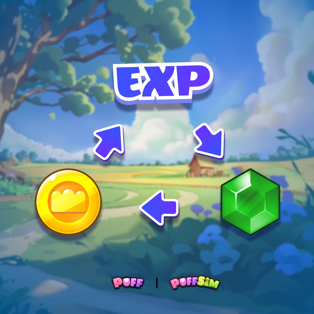 Puffverse's tweet photo. #PuffSim101
Coins & Diamonds in #PuffSim
๐ช
๐ Level up
๐ Unlock Treasure Chests
๐ Vitality revive
๐
โญ๏ธ Raise Stars
๐ฐ Convert into IGO Points & redeem for PUFF at TGE
Earn from
๐๏ธ Adventures (Rewards increase w/ levels)
๐ฆ Treasure Chests
Accumulate for Power & PUFF ๐คค https://t.co/UKPQwjFTng