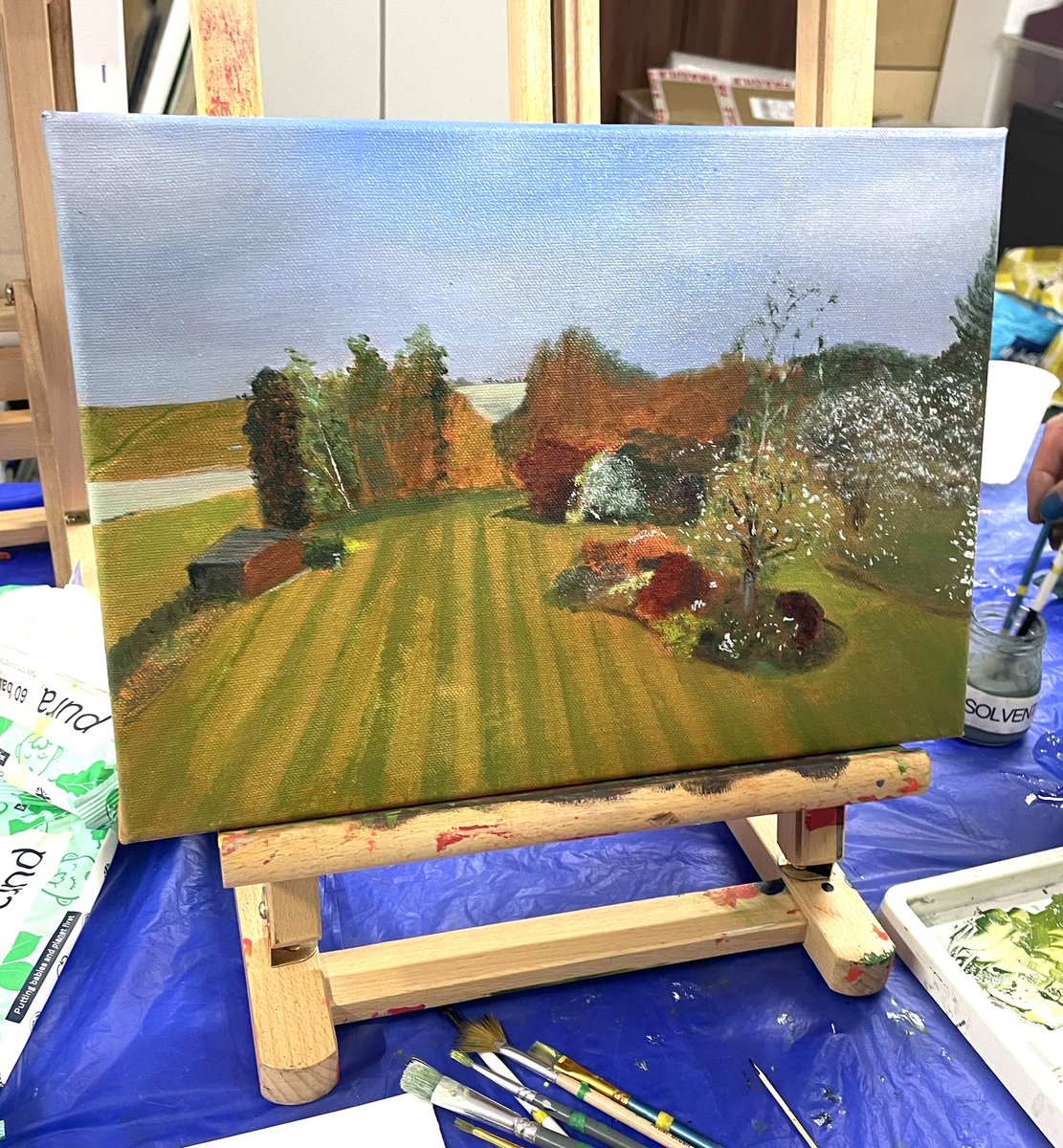 Have you started painting in oils but would like to learn more? Come and join me on an 8 week course rowanhumberstone.org.uk/events/oil-pai…