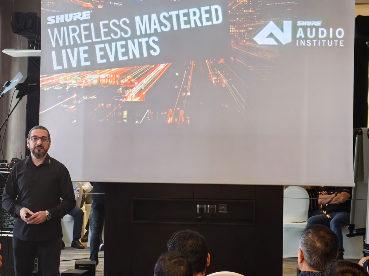 nmkelectronics's tweet image. A massive thank you to Saudi Arabia&apos;s 🇸🇦 sound community! 👏🏻 The 🎤 @shuremea  #WirelessMasterclass on June 17th July in Riyadh, KSA was an incredible success!

Want to be a part of our next session? Register here to confirm your spot: nmkelectronics.com/education/